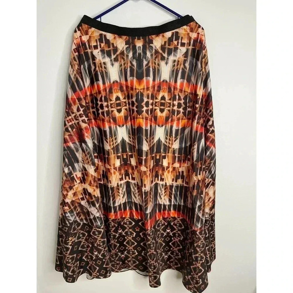 Anthropologie Bhanuni by Jyoti printed Maxi Skirt size Medium New - Picture 7 of 12